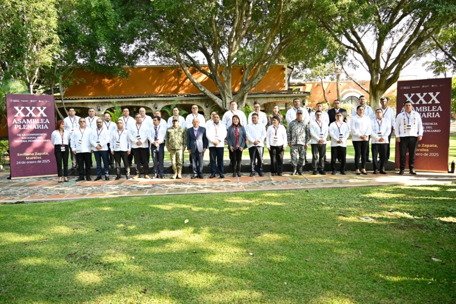 Inaugura gobernadora XXX Asamblea Plenaria Nacional de la Conferencia Nacional del Sistema Penitenciario