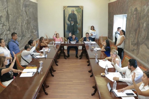 La elección fue validada en sesión de Cabildo.