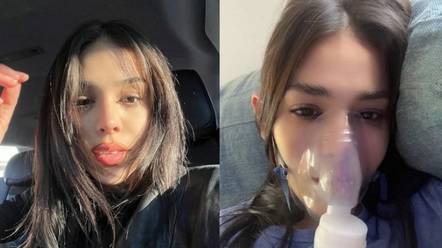 Danna Paola preocupa a fans al aparecer con oxígeno: Este es su estado de salud