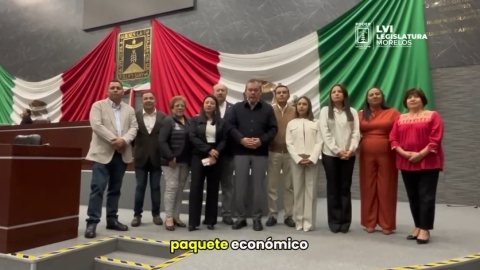 Aprueba Congreso de Morelos por unanimidad el paquete econ&oacute;mico del gobierno del estado para 2026
