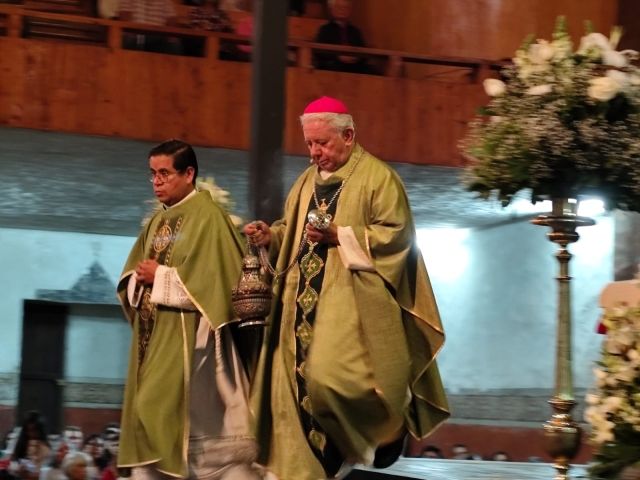 Invita obispo Ramón Castro a participar en la caminata por la paz, el 13 de septiembre en Cuautla
