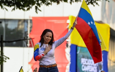 María Corina Machado arrestada tras protesta contra régimen de Maduro