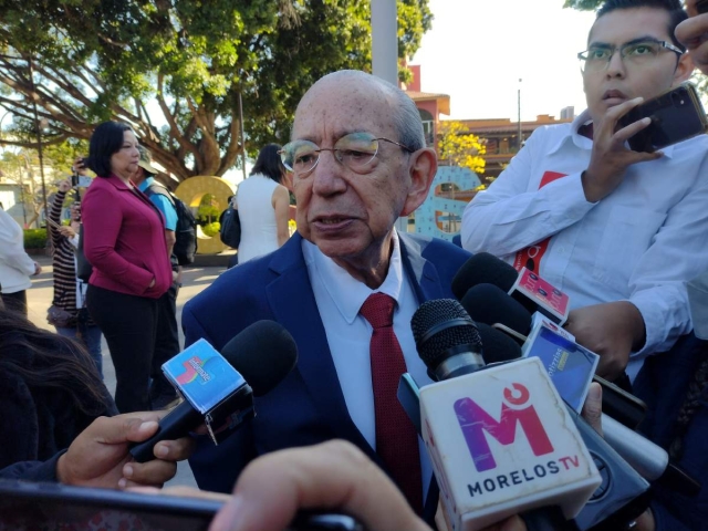Luis Arturo Cornejo señaló que todo está listo para la aplicación del examen.