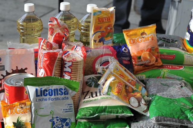 Alimentos esenciales para llevar a los centros de acopio en apoyo a Guerrero