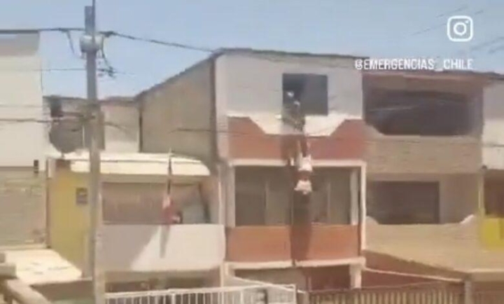 ¡Era casada! Cae amante desde ventana al ser cachado en la movida