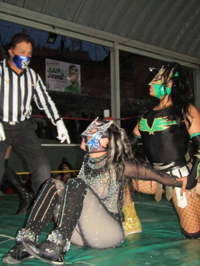 El domingo pasado Valkiria se impuso a Lluvia, por lo que la gladiadora del Consejo Mundial de Lucha Libre buscará la revancha ante la morelense.