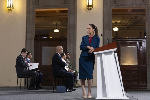 Sheinbaum asegura que no habrá nuevos impuestos para contribuyentes