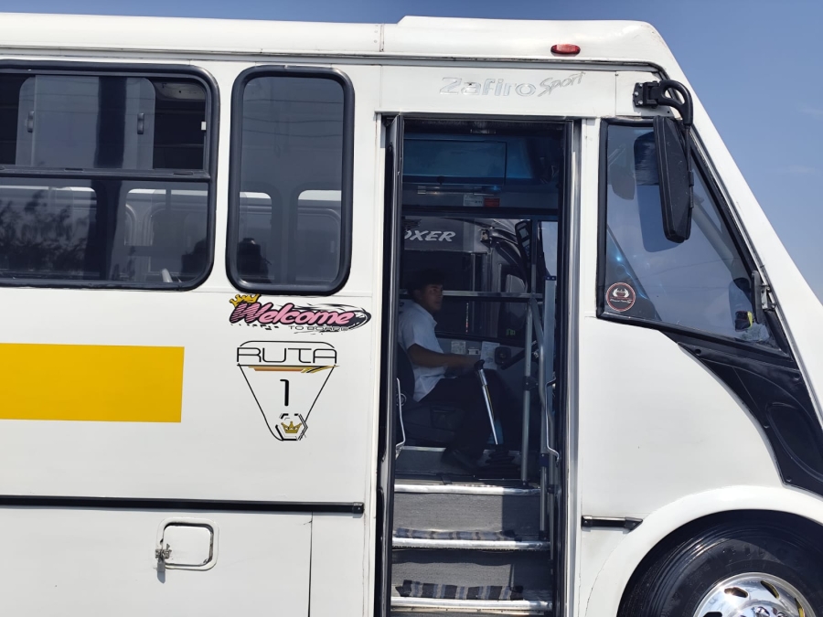 Piden a usuarios cuidar las unidades del transporte público colectivo