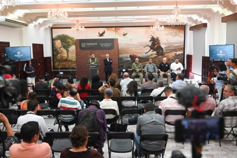 Refuerzan autoridades operativos interinstitucionales contra delitos de alto impacto en las siete regiones de Morelos