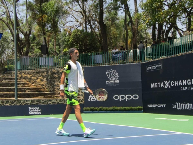  El francés Terence Atmane ya se instaló en cuartos de final del Morelos Open 2023.