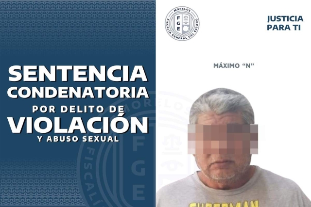 Sentencian a violador a 88 a&ntilde;os de prisi&oacute;n