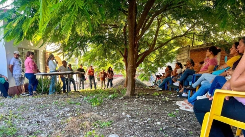 Vecinos de Temilpa Nuevo solicitaron a las autoridades garantizar el servicio de agua y que sea eficiente.
