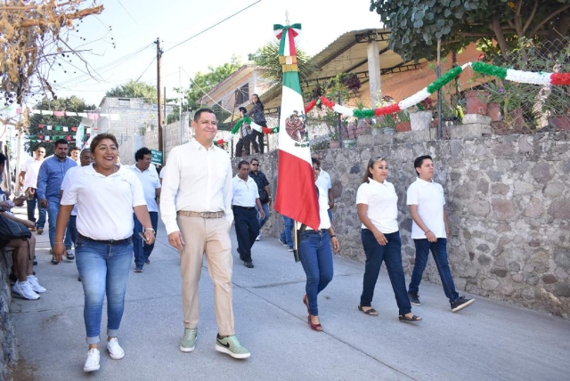 El Cabildo tuvo participación en el desfile.