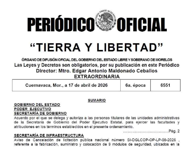 Cancelan licitaci&oacute;n de m&oacute;dulos de seguridad para UAEM 