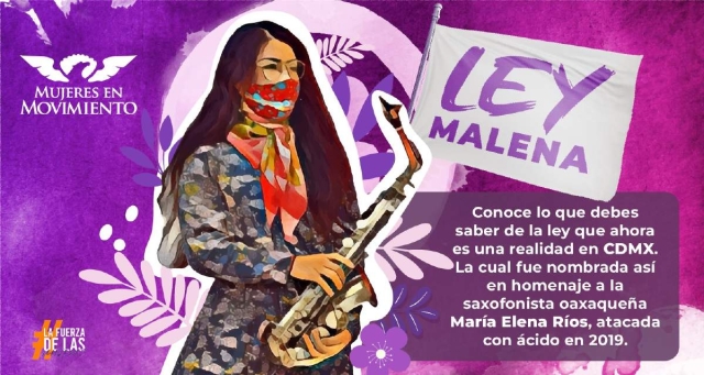 En vigor, tipificación como delito de la violencia ácida 