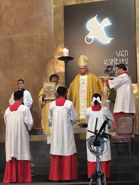 El obispo Ramón Castro resaltó el significado de la celebración del domingo en la Iglesia católica.     