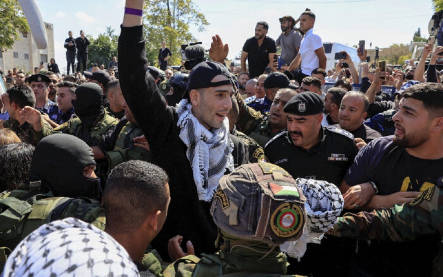 Israel inicia liberación de presos palestinos tras acuerdo con Hamás