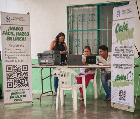 Caja Móvil en Tetecalita, todo un éxito: Sicapez