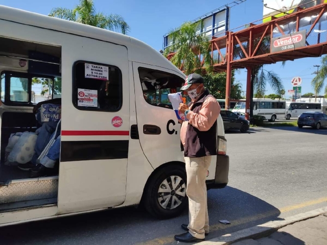  “A veces los operadores nos dan un peso”