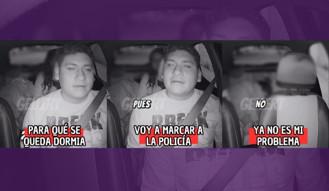 Joven deja a su amiga ebria en transporte privado y desata polémica en redes: &#039;Ya no es asunto mío&#039;