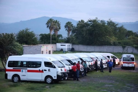 La nueva línea de transporte ya cuenta con varias unidades para prestar el servicio.