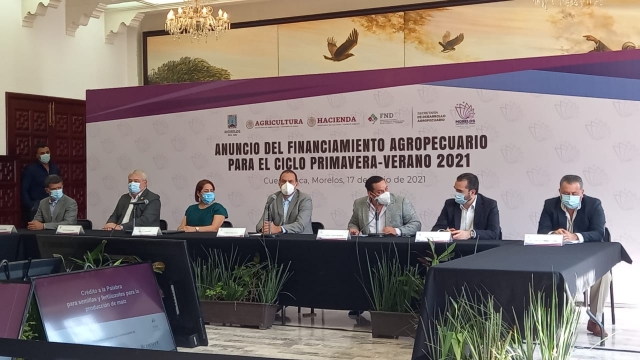 Encabeza gobernador presentación de programa de financiamiento agropecuario