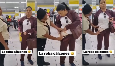 ¡Lady Calzones al ataque! La cachan robando ropa interior en Coppel