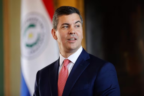 Santiago Peña, presidente de Paraguay.