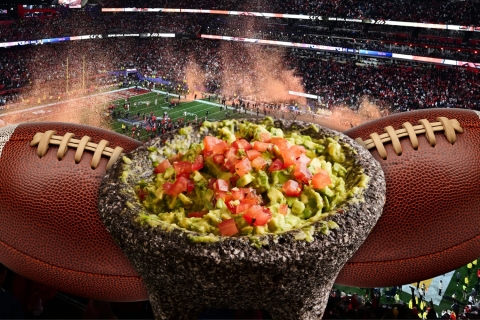 Receta del guacamole para disfrutar el Super Bowl LX