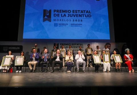 Reconoce Gobierno de Morelos talento juvenil en todas sus expresiones