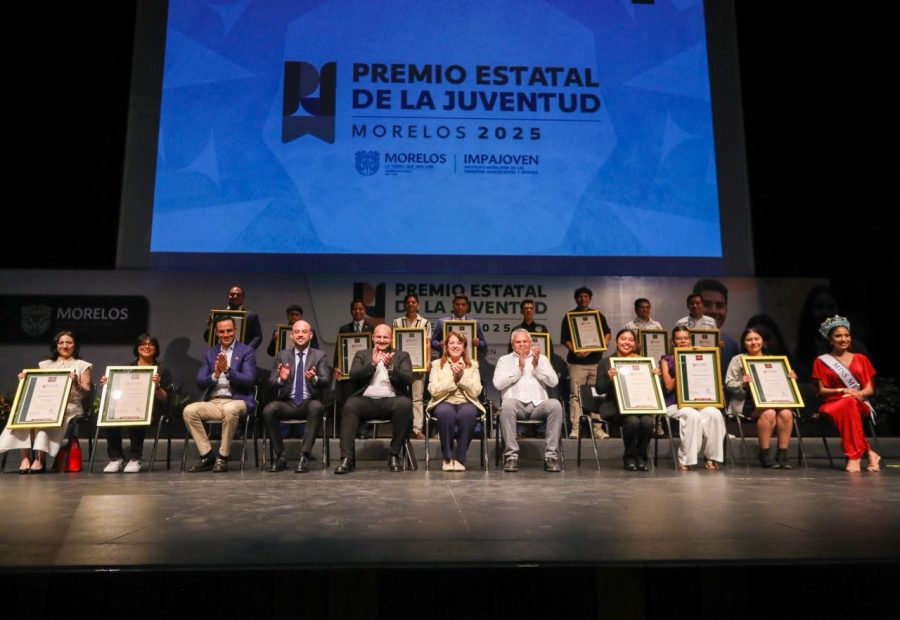 Reconoce Gobierno de Morelos talento juvenil en todas sus expresiones