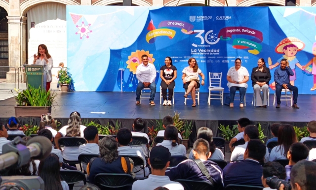 Preside gobernadora ceremonia de conmemoraci&oacute;n del 30 aniversario del centro cultural infantil La Vecindad