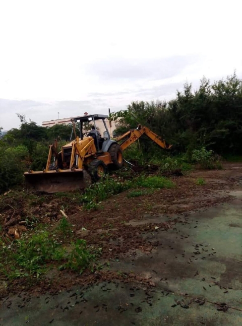 Avanza construcción del Centro Recreativo de Desarrollo Integral en Miacatlán