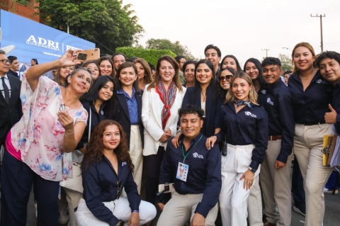 Contribuyen jóvenes a la transformación de Morelos: Margarita González Saravia