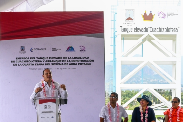 Con mejor infraestructura hidráulica, el gobierno de Cuauhtémoc Blanco transforma la vida de familias en Atlatlahucan