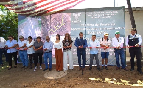 En las obras invirtieron más de 2.5 millones de pesos.