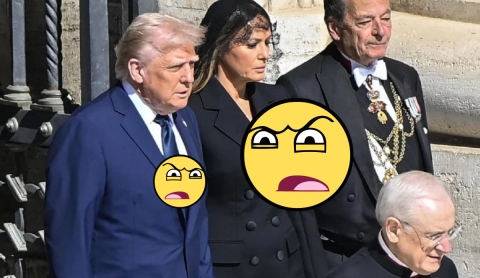 Polémica por vestimenta de Trump en el funeral del Papa Francisco