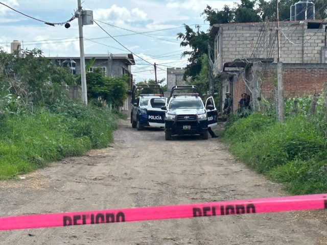 La víctima fue encontrada a orillas de un camino de terracería.