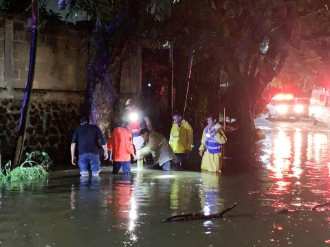 Atendió Protección Civil Jiutepec inundaciones en diversas colonias, tras lluvias