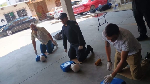Personal de diversas áreas recibió la capacitación.