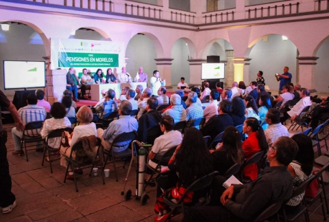 Empresarios y representantes de organizaciones participaron en el foro &ldquo;Pensiones en Morelos&rdquo;, organizado por el CCE. 