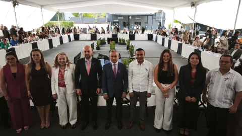 Instalan 'Mesa Violeta'