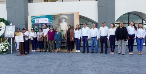 Conmemora Ayuntamiento de Emiliano Zapata 109 aniversario luctuoso de Modesto Rangel