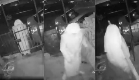 VIDEO | Hombre se disfraza de monja para cometer insólito robo en Chile