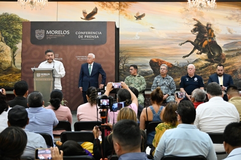 Informa Mesa de Seguridad sobre resultados del trabajo coordinado: detenciones, aseguramiento de armas y sustancias ilícitas