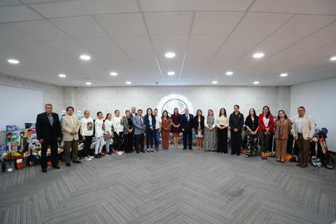 TSJ y UIGyDH entregan colecta en beneficio del colectivo Buscadoras del Sur de Morelos