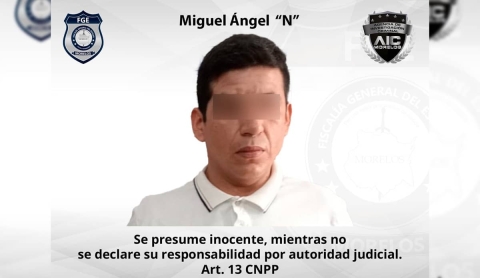 Atrapan a un hombre armado en Tlaquiltenango