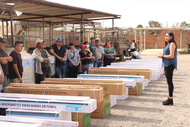 Varias familias del municipio podrán mejorar sus casas.