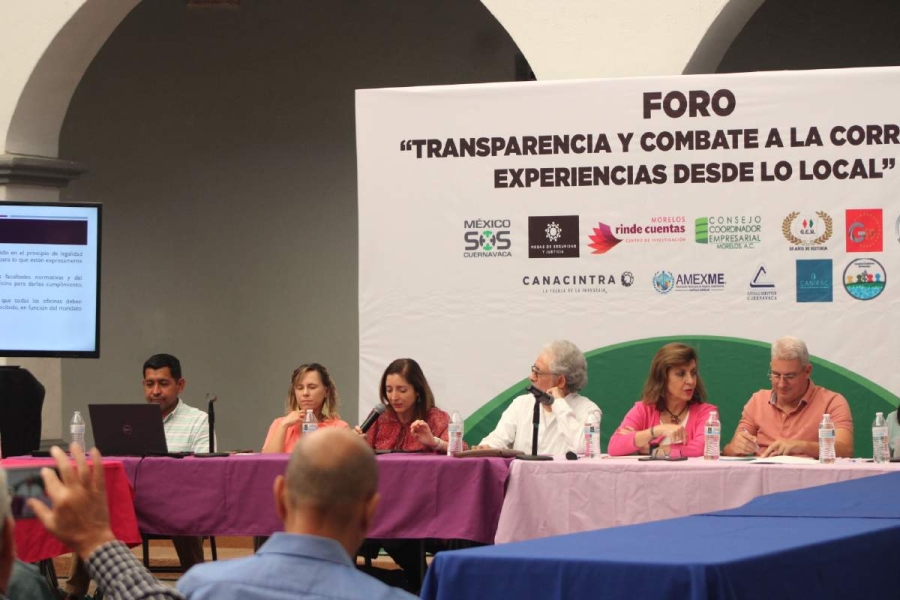 El anuncio se hizo durante el foro Transparencia y Combate a la Corrupción. 