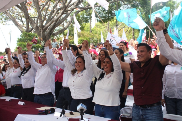 Arranque de campaña de Alejandra Flores, candidata a la alcaldía capitalina